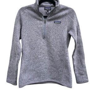 Patagonia Women’s XS Better Sweater Fleece 1/2 Zip Lilac Jacket